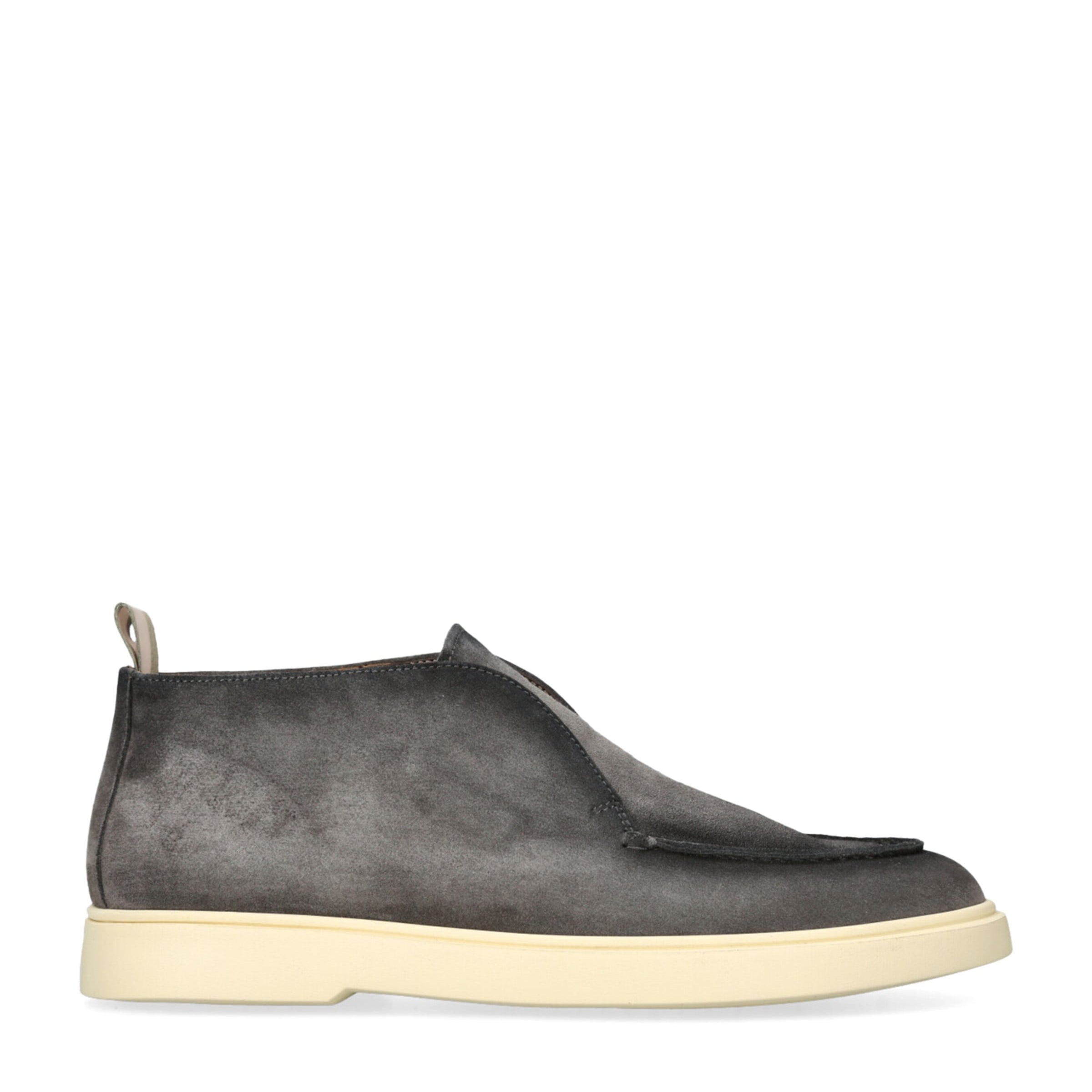 Officine Creative Suede Bones Ankle Boots