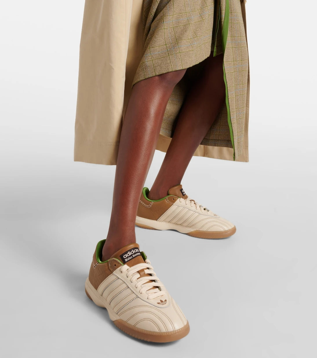 Adidas - x Wales Boner Samba leather sneakers