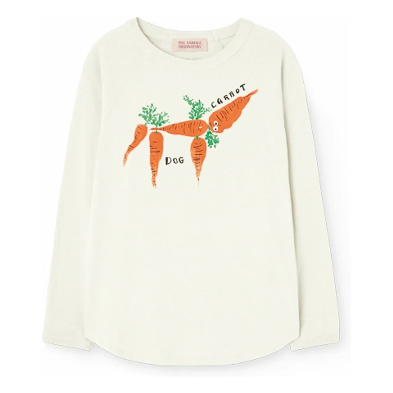 The Animals Observatory - Anteater organic cotton T-shirt | Ecru
