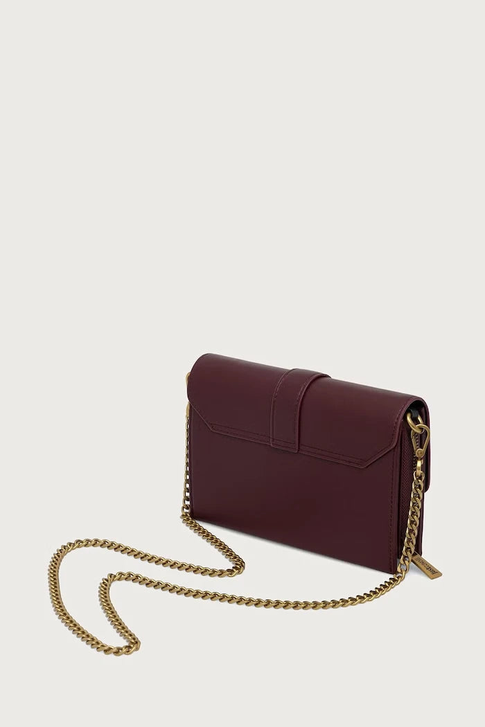 Just Cavalli suni deri kadın crossbody çanta