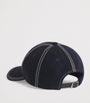 Wool-Blend CP Logo Baseball Cap NAVY