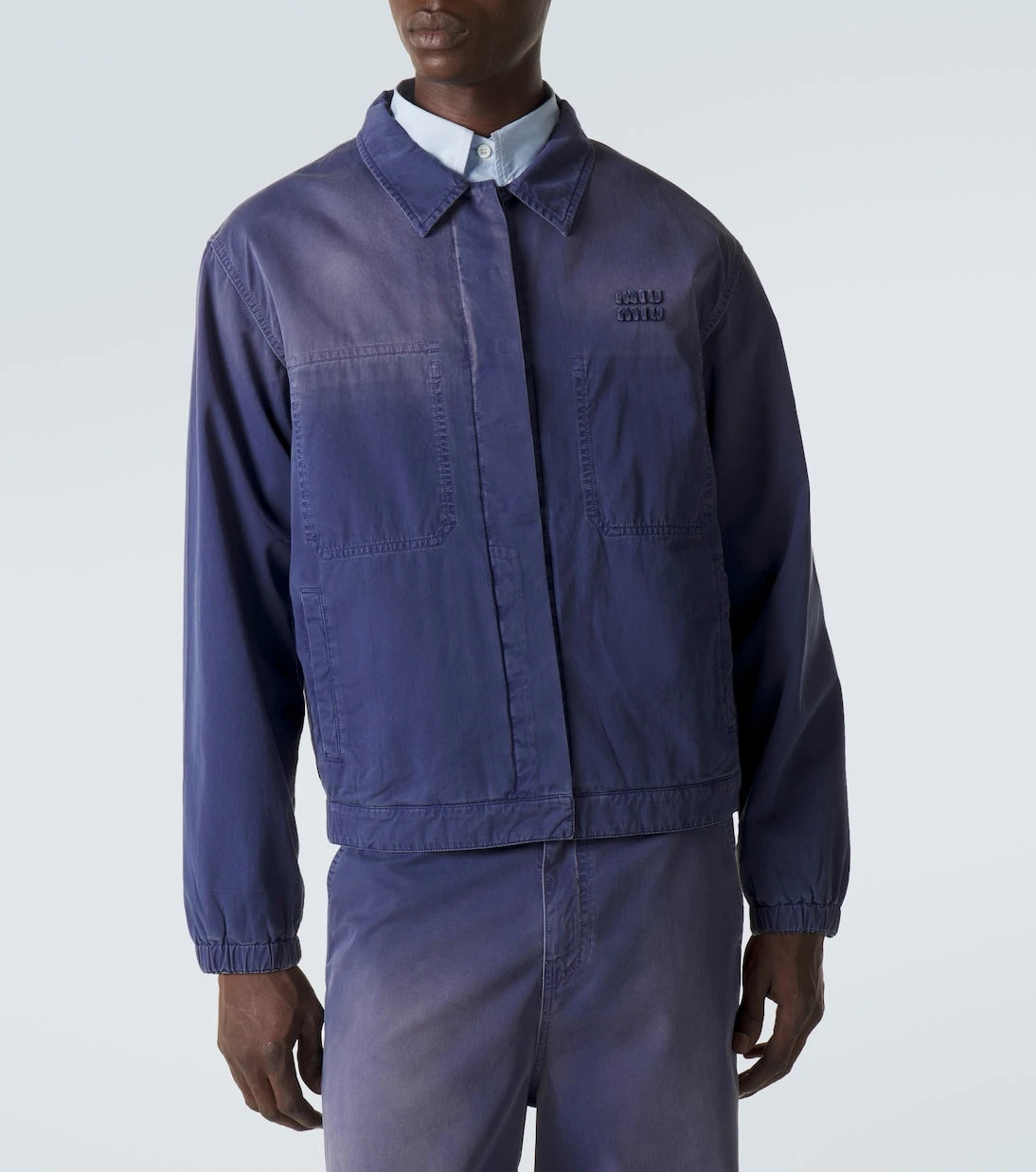 Miu Miu - Cotton twill overshirt