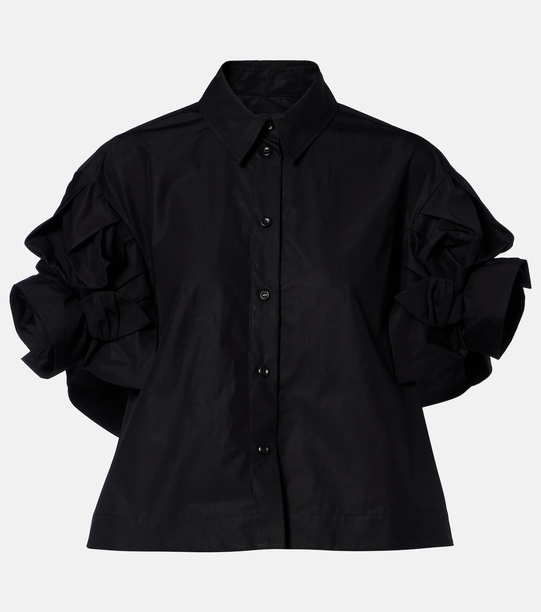 Simone Rocha - Puff-sleeve cotton shirt