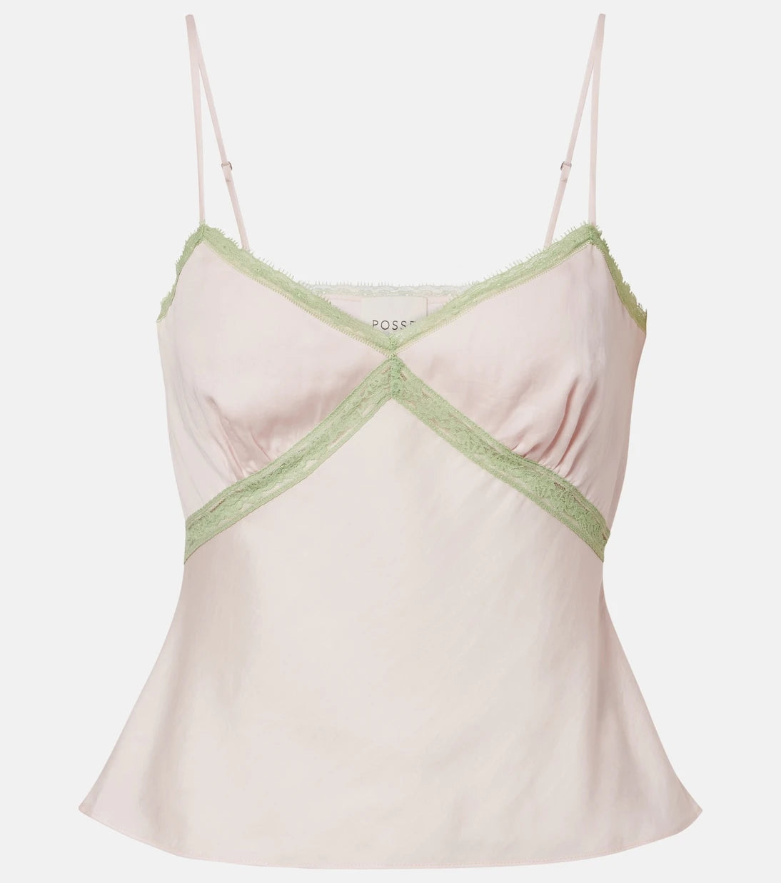 Posse - Perla lace-trimmed camisole