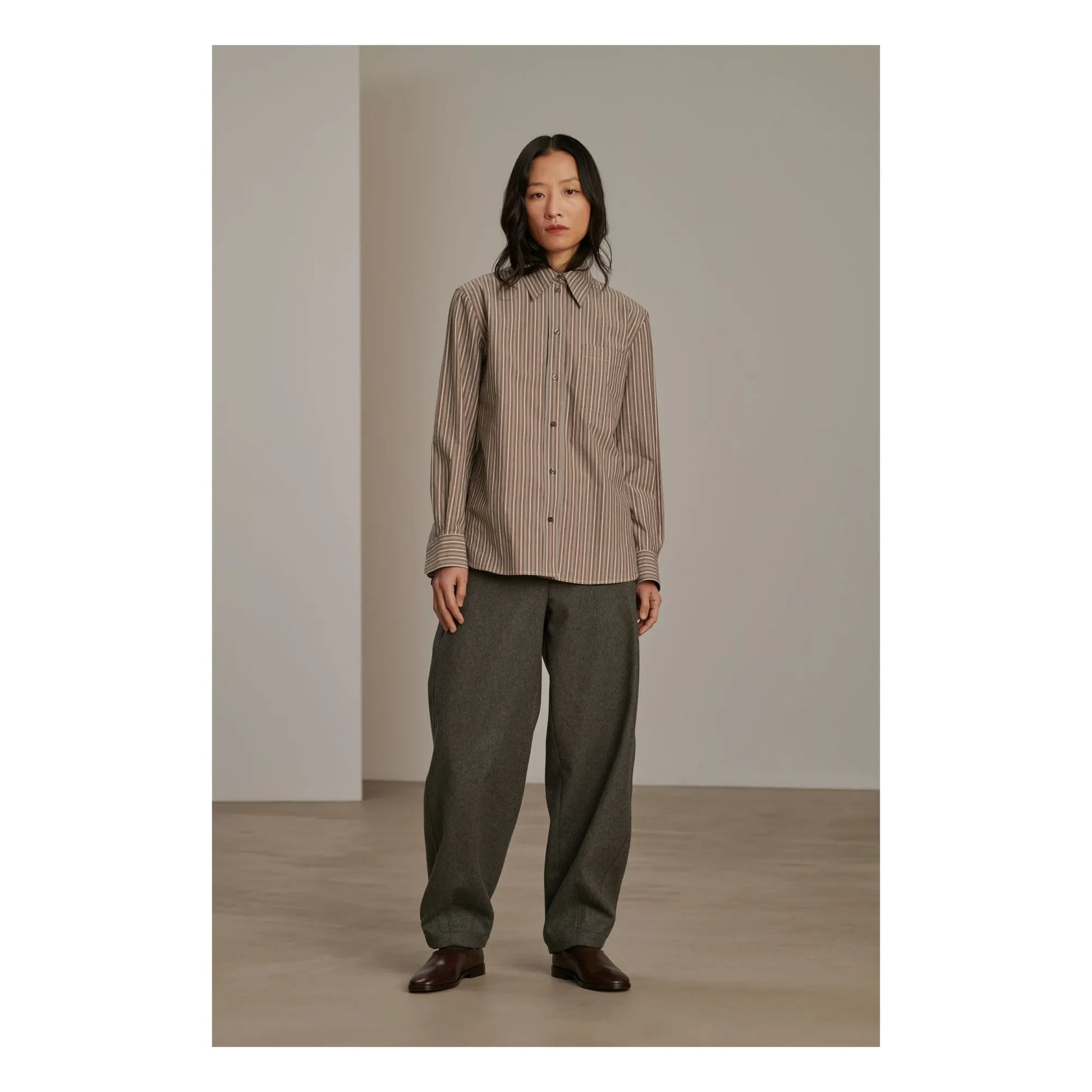 Soeur - Alphée Stripes shirt | Verdigris