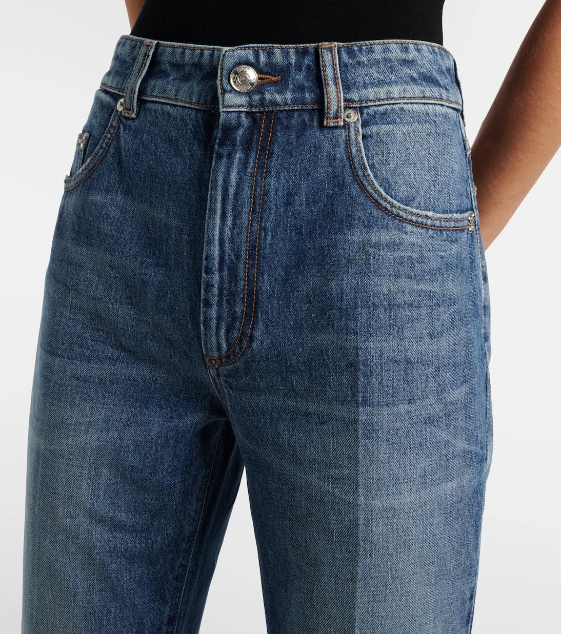 Sportmax - Mid-rise slim jeans
