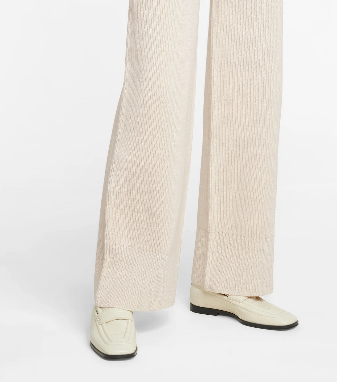 Joseph - Crispy wide-leg cotton-blend pants