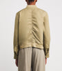Vince Beige Technical Bomber Jacket
