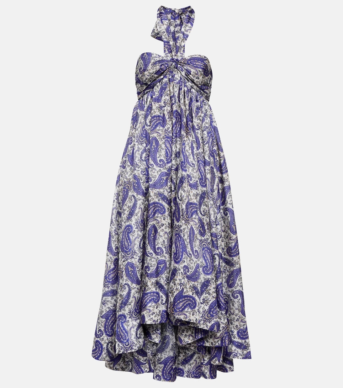 Zimmermann - Devi silk halterneck midi dress