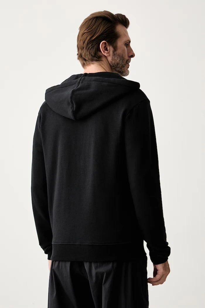Rossignol erkek pamuklu fermuarlı kapüşonlu sweatshirt HERO