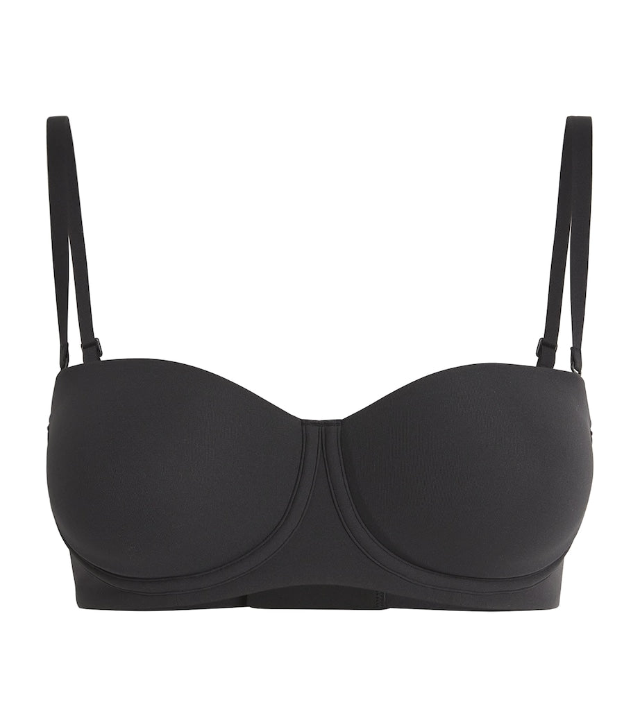 Skims Black Fits Everybody Strapless Bra