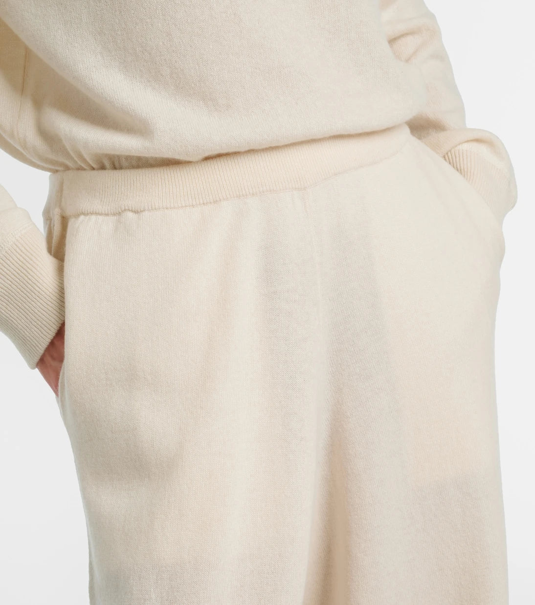 Jardin des Orangers - Wool and cashmere sweatpants