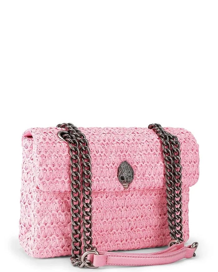 Kurt Geiger London crossbody kadın çanta Raffia Kensington