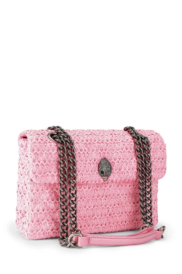 Kurt Geiger London crossbody kadın çanta Raffia Kensington