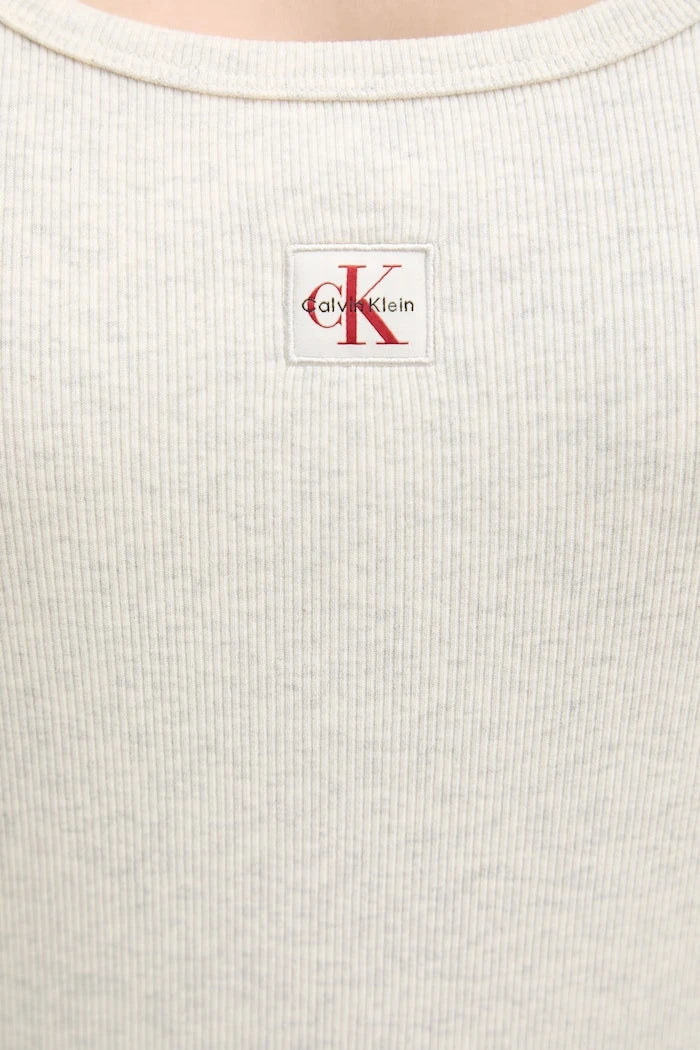 Calvin Klein Jeans Рокля от памук с еластан