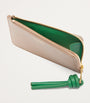 LOEWE Beige Leather Knot Card Holder