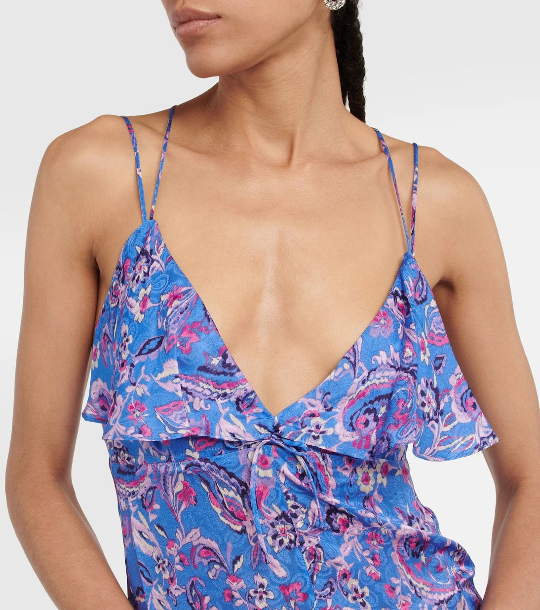 Isabel Marant - Paysa printed silk-blend midi dress