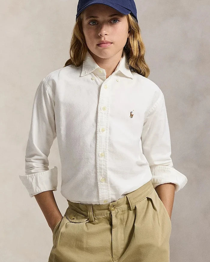 Polo Ralph Lauren Çocuk Pamuklu Gömlek