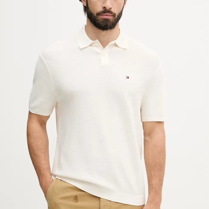 Tommy Hilfiger pamuklu erkek polo yaka tişört