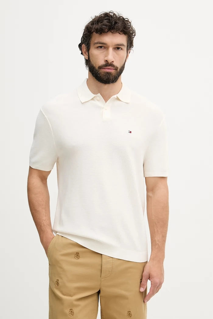 Tommy Hilfiger pamuklu erkek polo yaka tişört