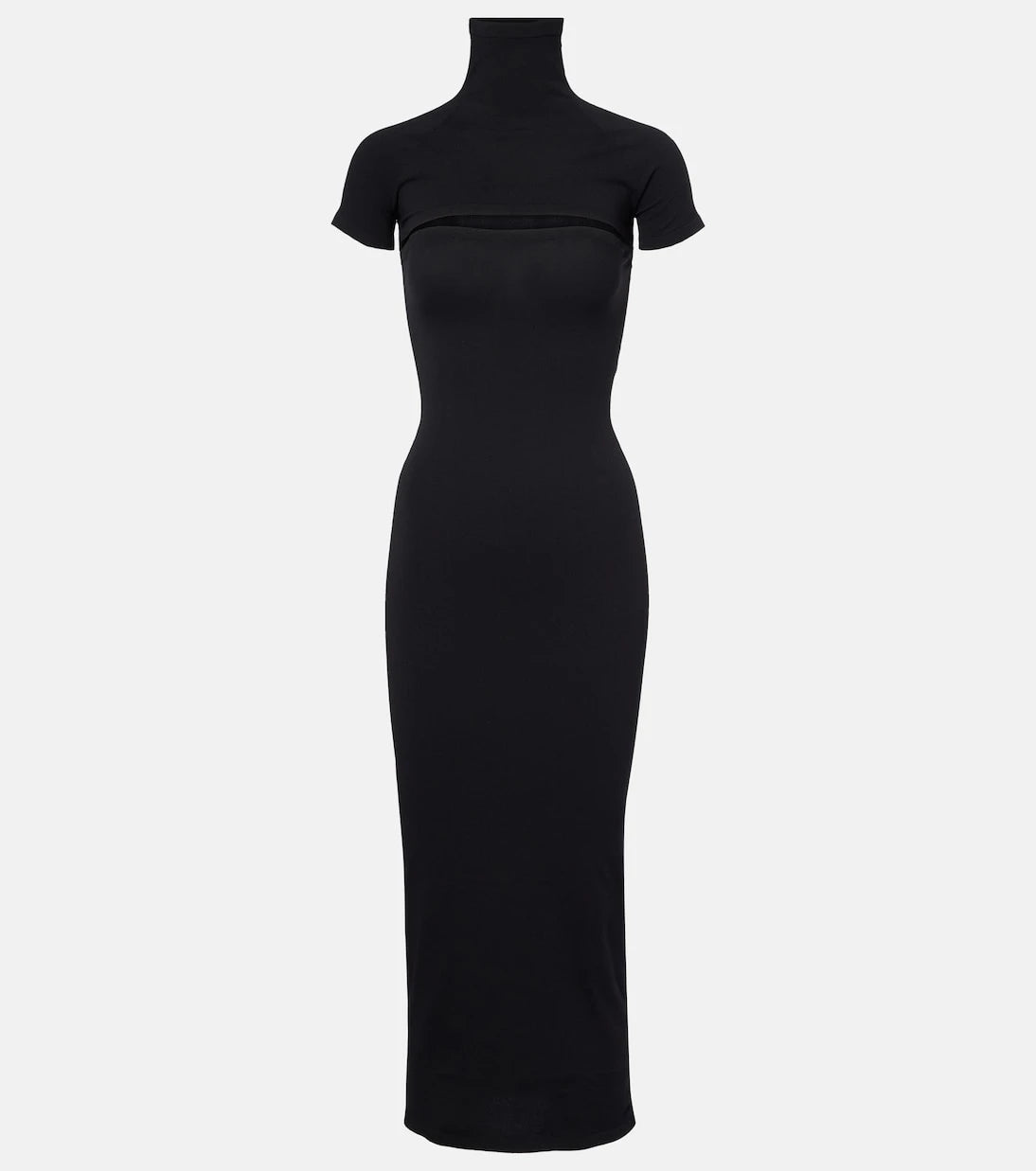 Alaïa - Kesik detaylı maksi elbise