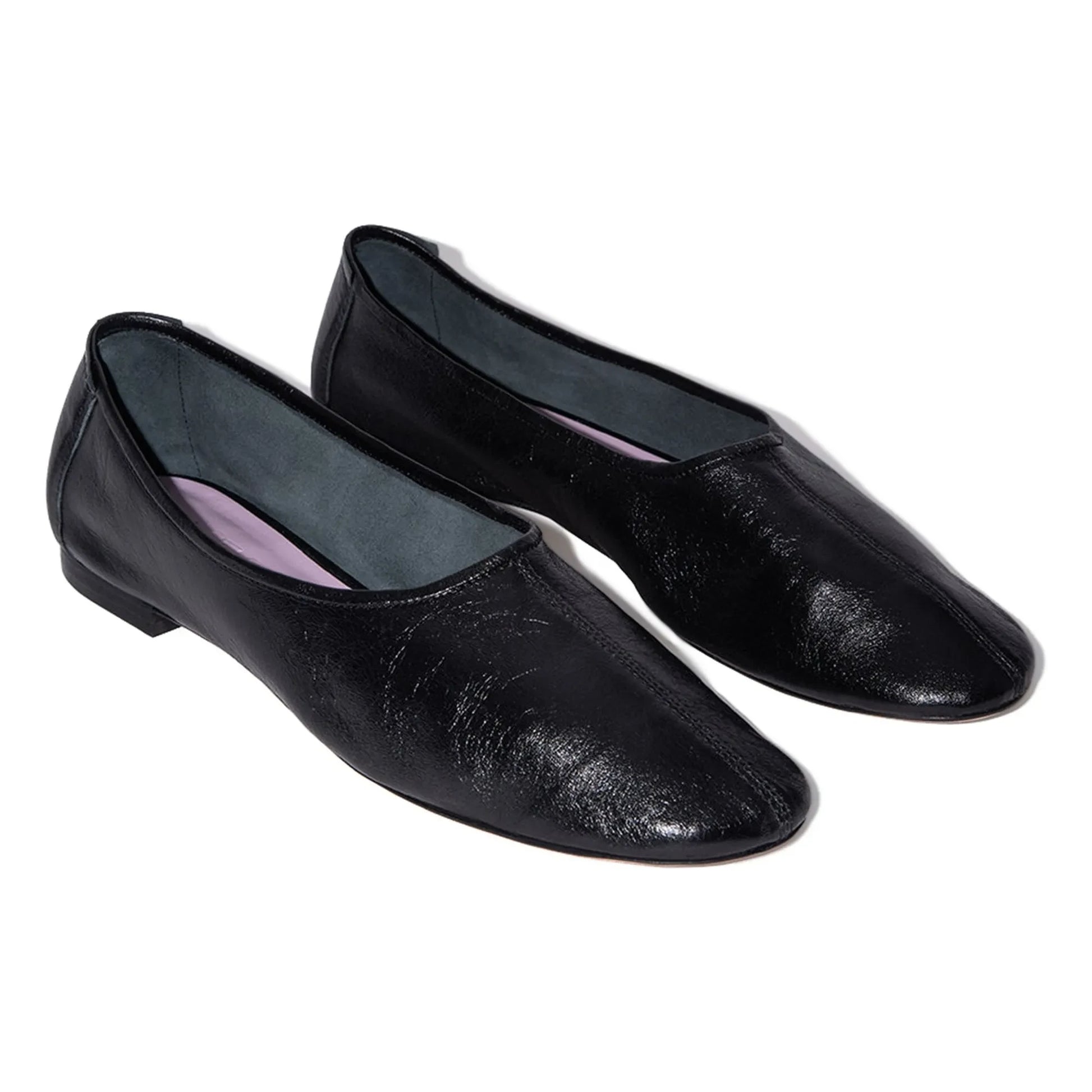 BY FAR - Prudence ballerinas | Black