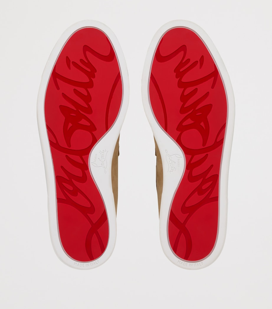 Christian Louboutin Chambeliboat Suede Boat Shoes