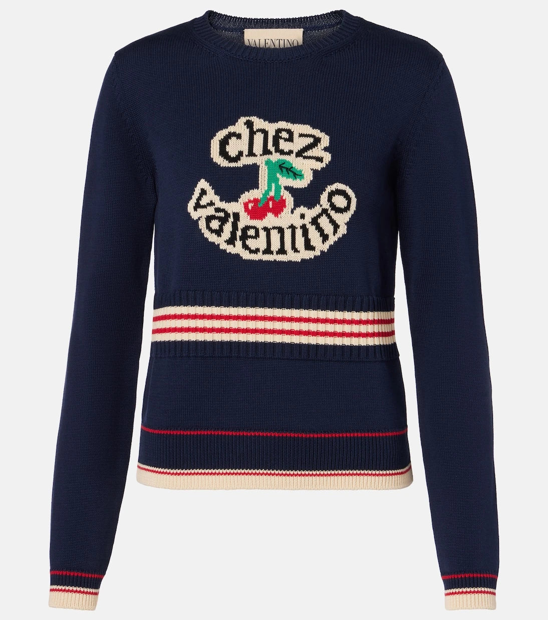 Valentino - Chez Valentino cotton sweater