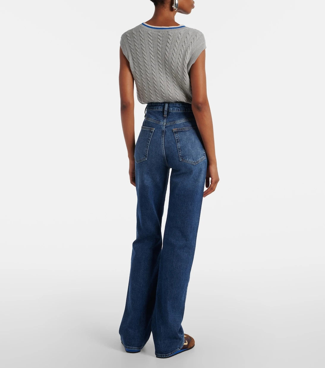 Frame - Arrow high-rise bootcut jeans
