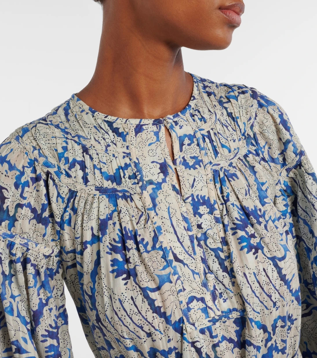 Ulla Johnson - Seraphina printed cotton-blend midi dress