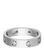 Cartier White Gold and Diamond LOVE Wedding Band