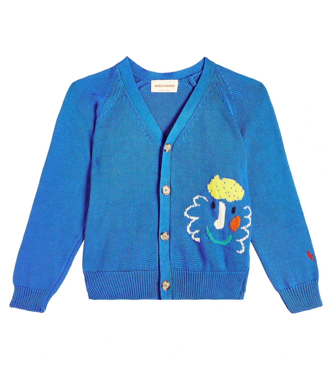 Bobo Choses - Embroidered cotton cardigan