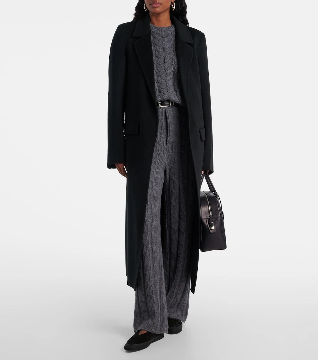 Le Monde Béryl - Apres Ski shearling-lined suede ballet flats