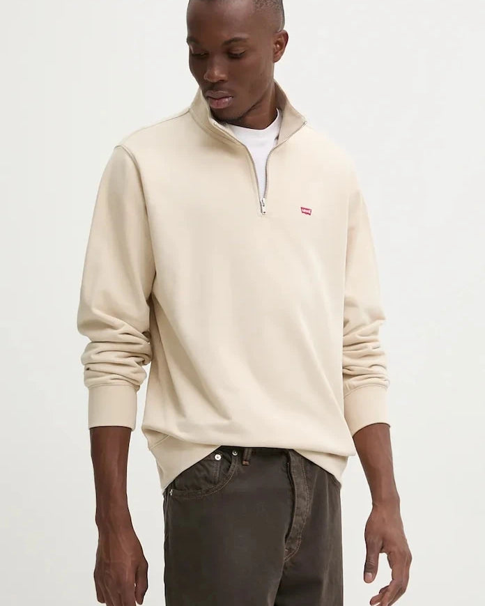 Levi's ORIGINAL HM 1/4 ZIP Pamuklu Sweatshirt