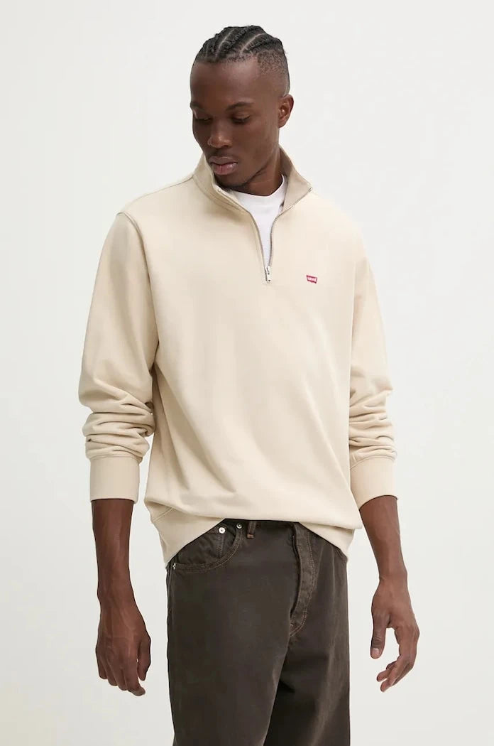 Памучен суичър Levi's ORIGINAL HM 1/4 ZIP