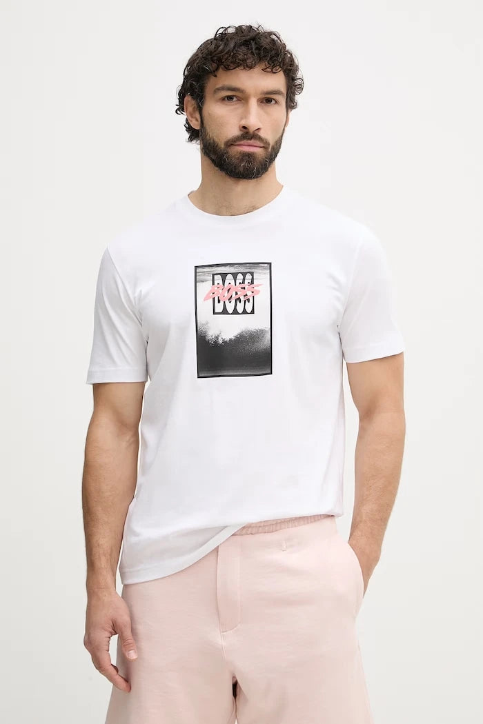 BOSS Orange тениска мъжка от памук