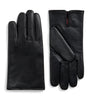 Leather Cashmere-Lined Abercairney Gloves