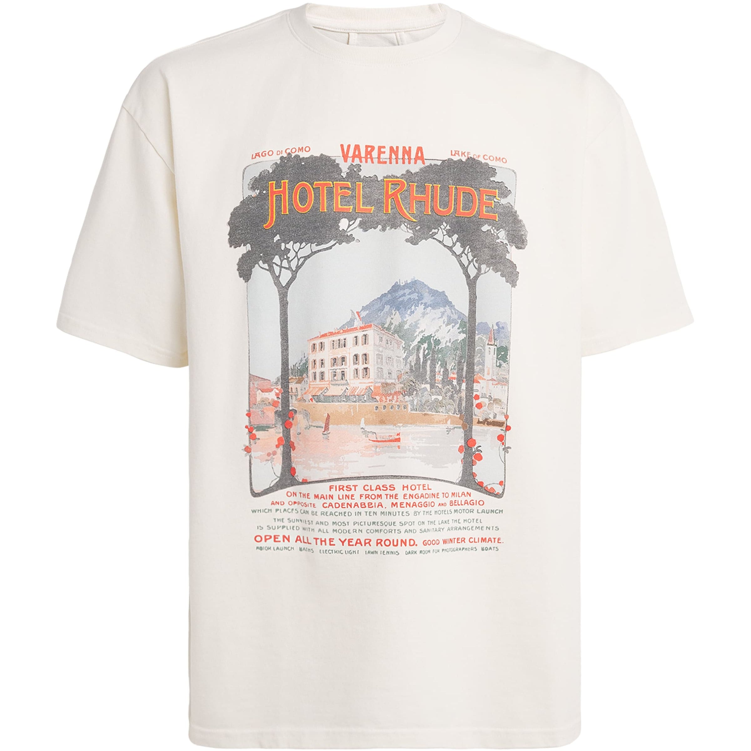 Rhude x Harrods Cotton Hotel Rhude T-Shirt