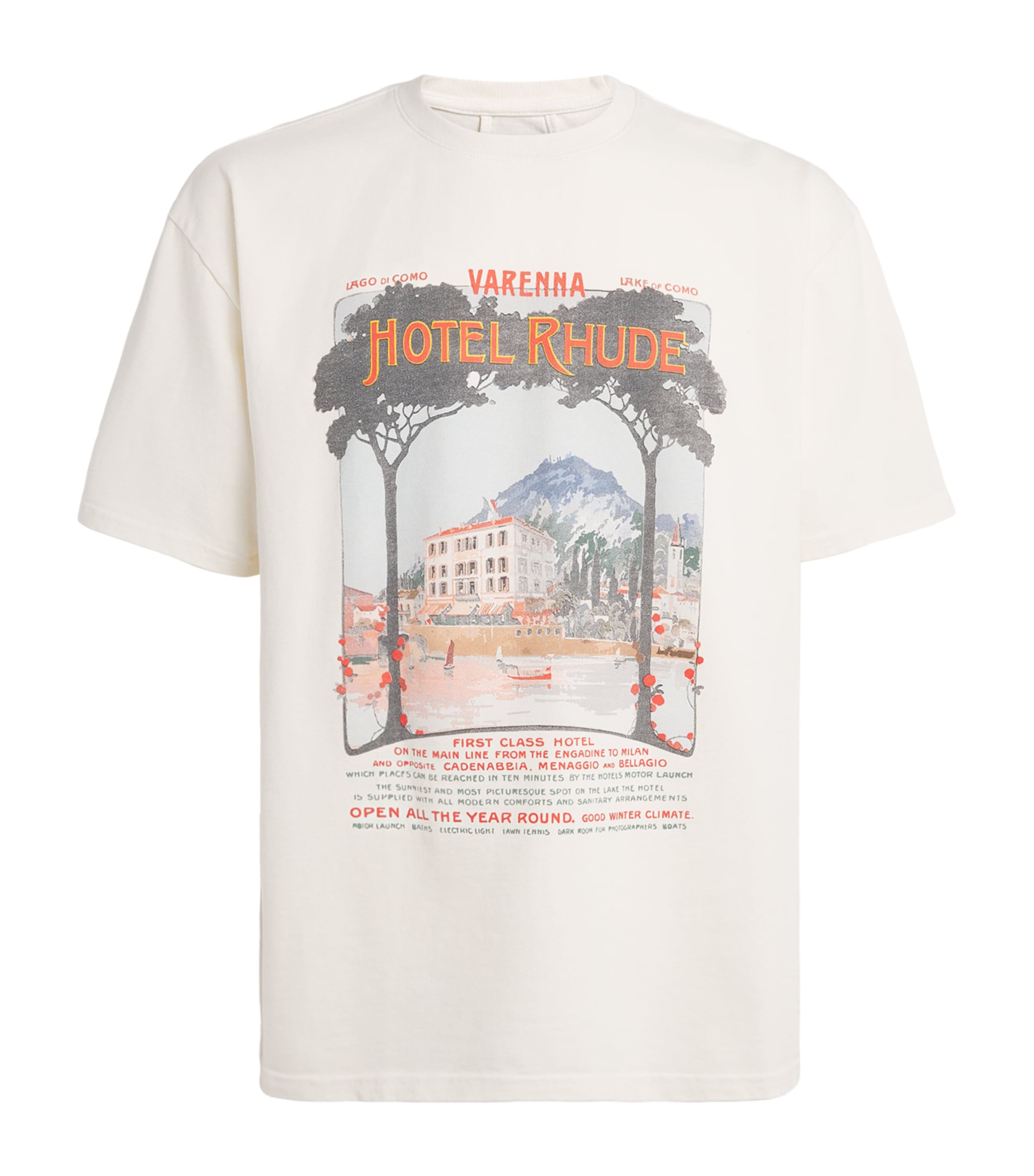 Rhude x Harrods Cotton Hotel Rhude T-Shirt