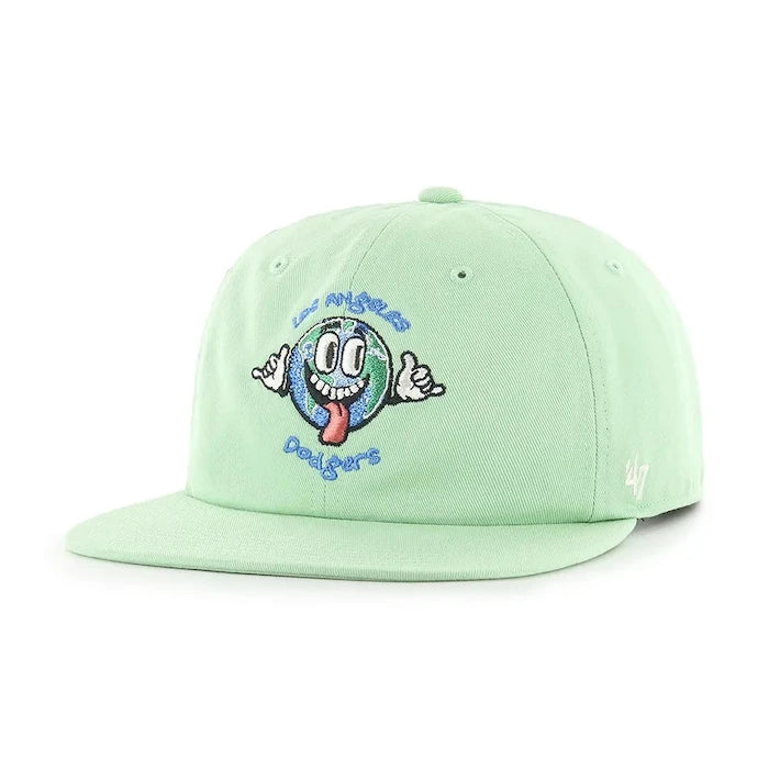 Памучна шапка с козирка 47 brand MLB LA Dodgers