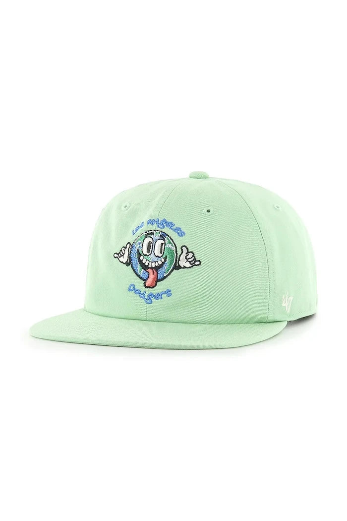 Памучна шапка с козирка 47 brand MLB LA Dodgers