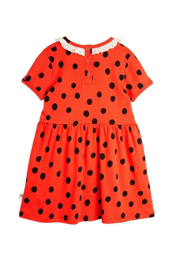 Mini Rodini Dots Çocuk Pamuklu Elbise