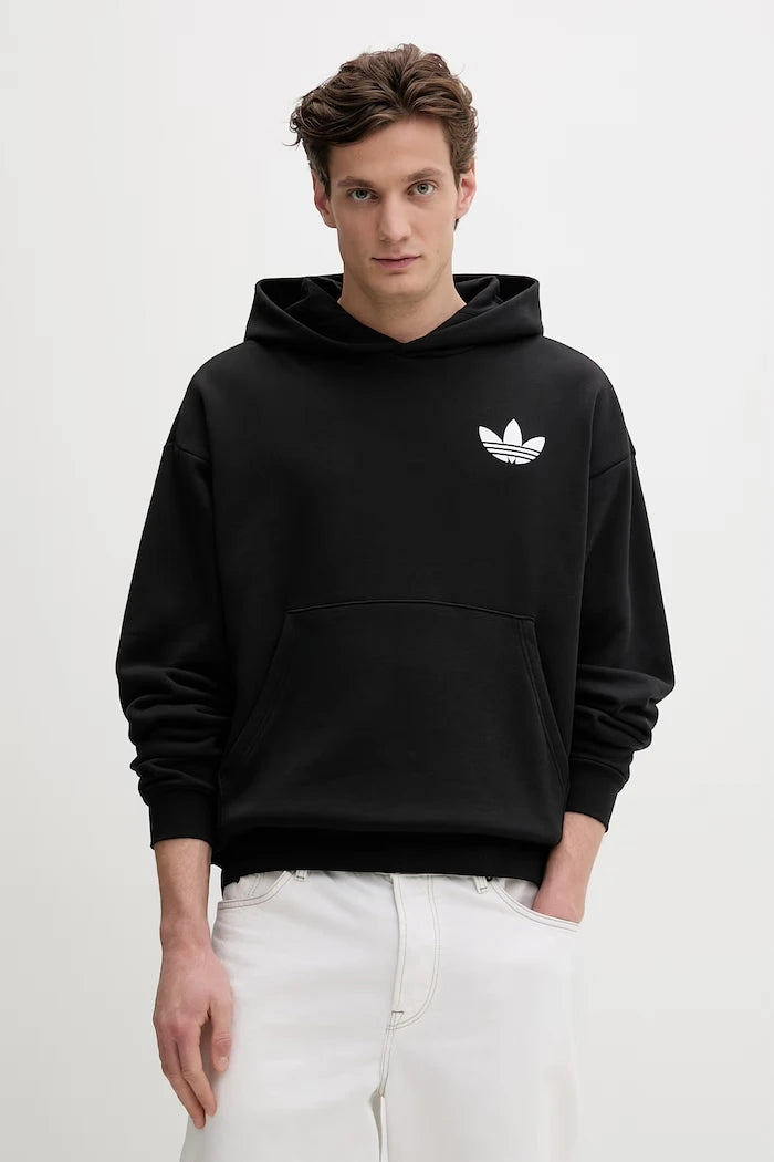 Pamuklu sweatshirt adidas Originals World Wide Hoops