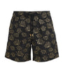 Turtle Embroidered Moopea Swim Shorts