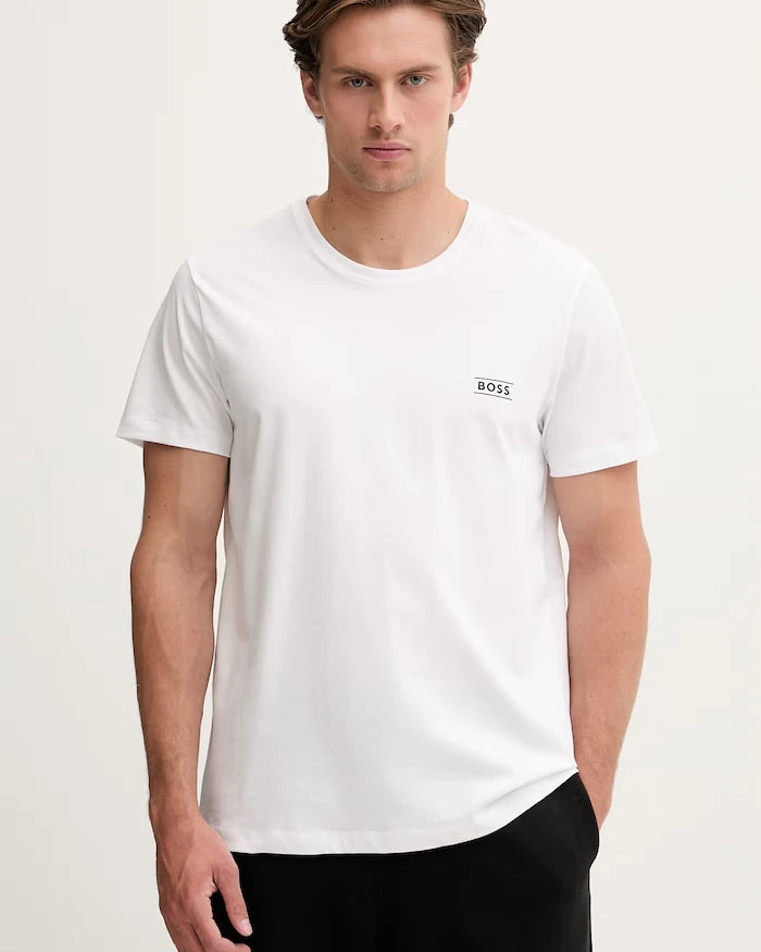 BOSS erkek pamuklu T-shirt TShirtRN