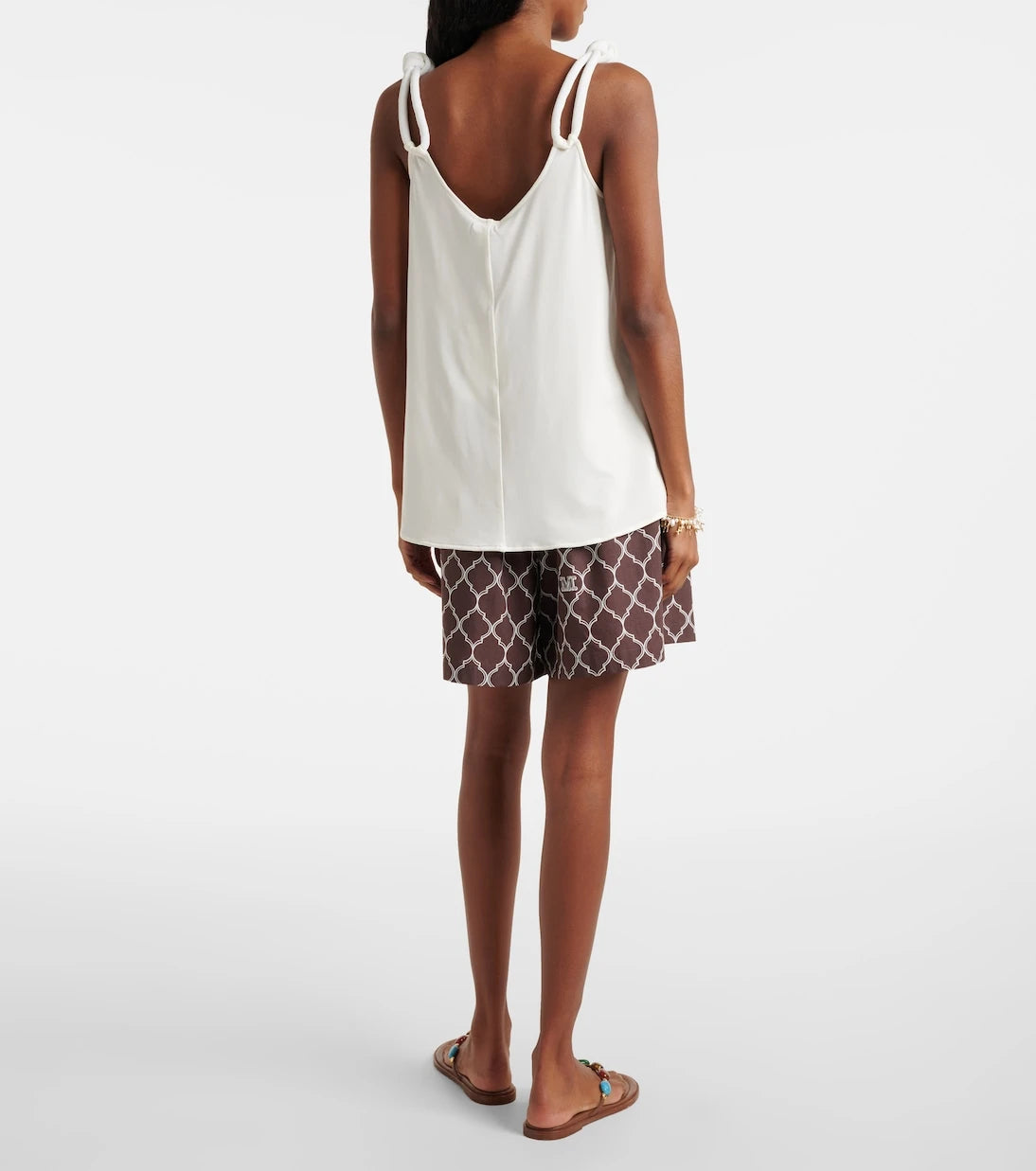 Max Mara - Faida gathered jersey top