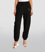 Alexander Wang Black Logo Sweatpants