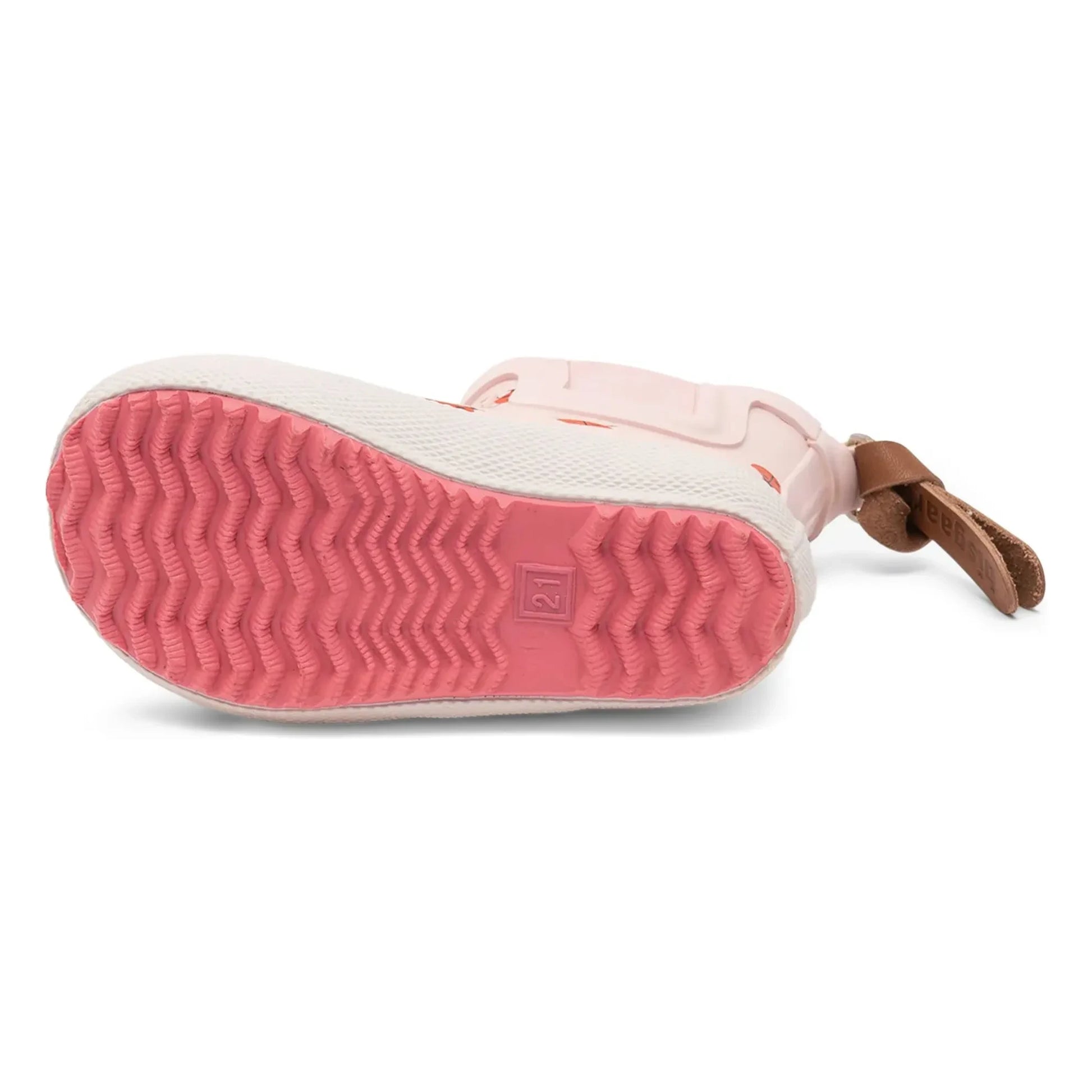 bisgaard - Baby Rubber Ladybird Rain Boots | Pale Pink