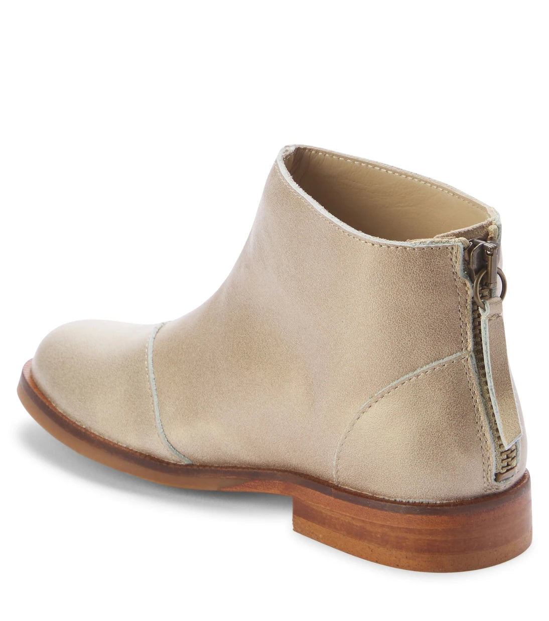 Bonpoint - Giara metallic leather ankle boots