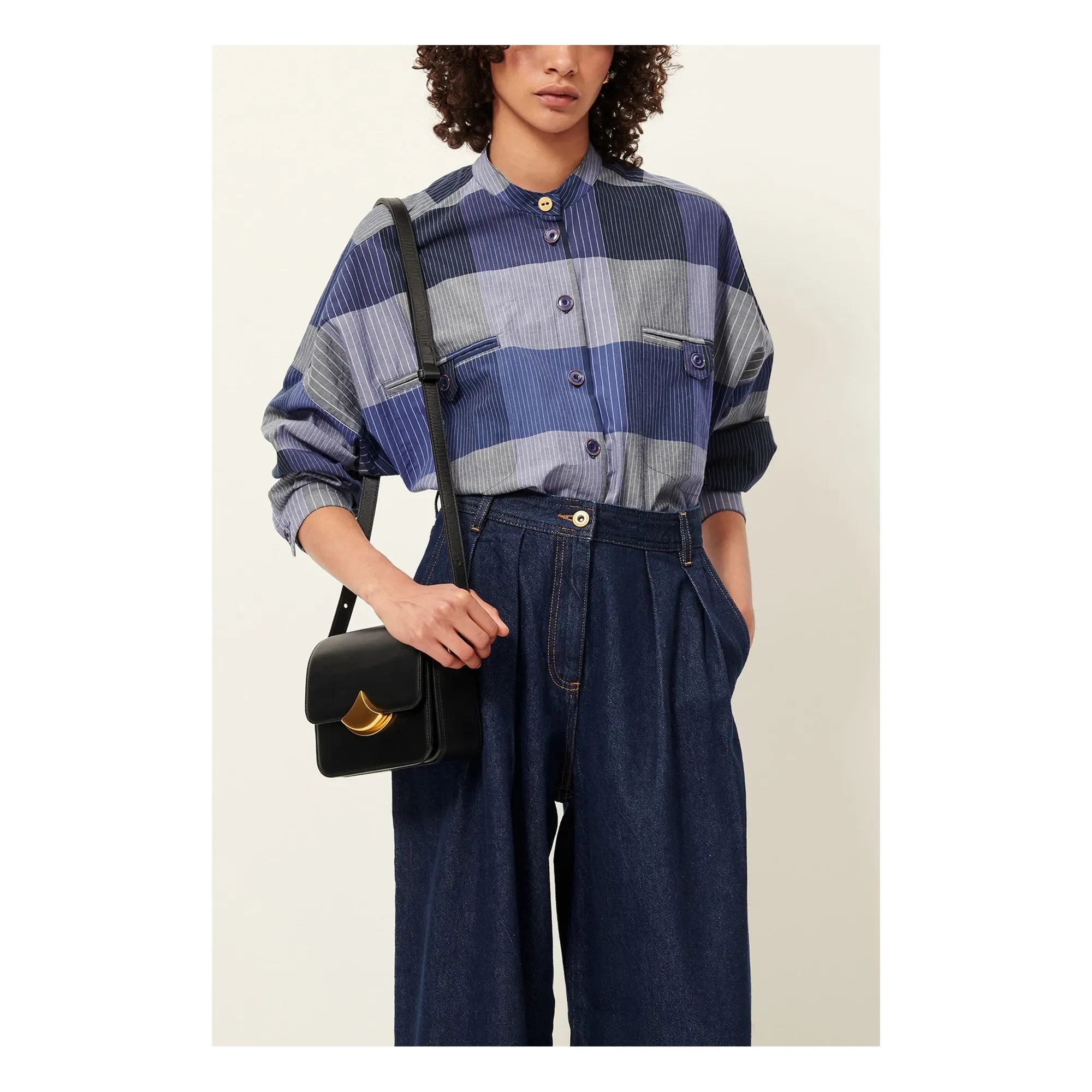 Sessùn - Orregia cotton shirt | Blue